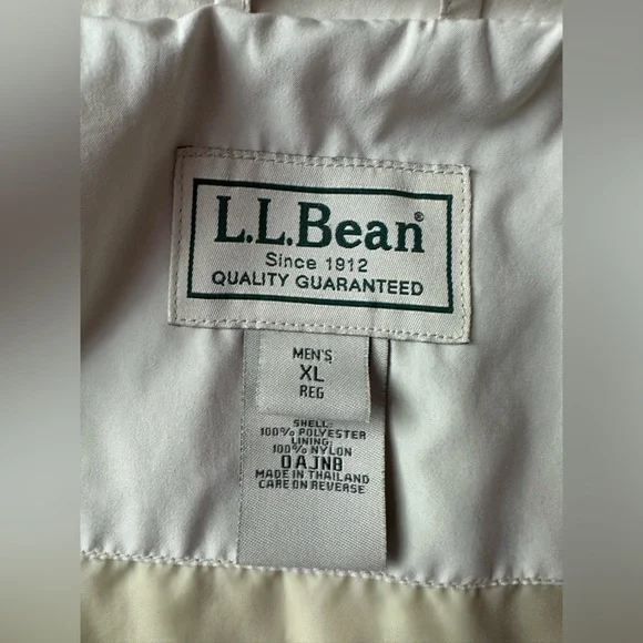 Vintage L.L.Bean Men’s Jacket XL Utility Outdoor Zip Jacket Gorpcore - Picture 9 of 11